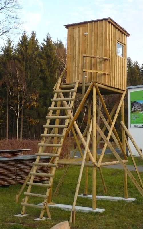 Jagdkanzel aus eigener Fertigung